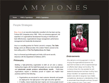 Tablet Screenshot of amypjones.com